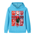 Ronaldo Sweat à Capuche Foot Enfant - Portugal - Sportif