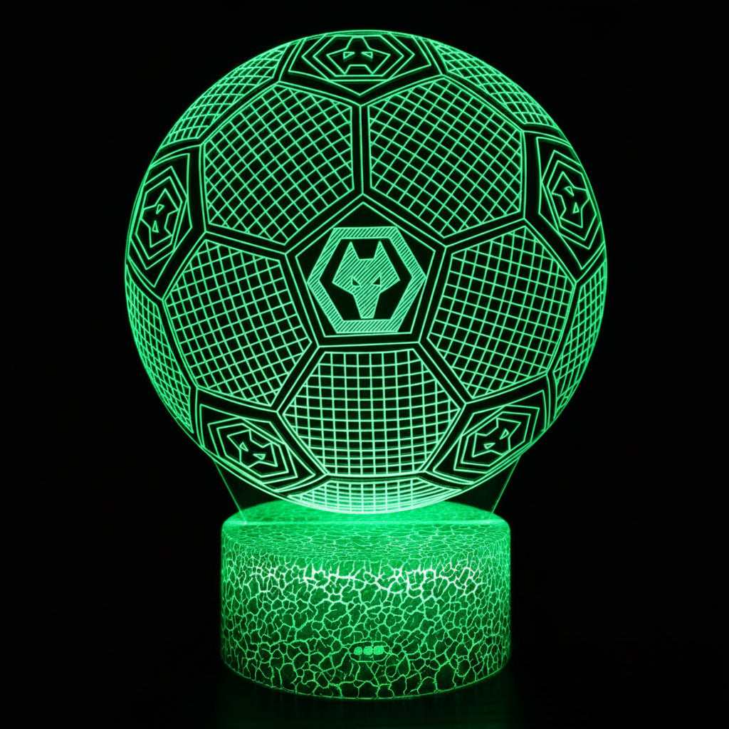 Foot Lampe LED 3D Illusion - Veilleuse - Cadeau