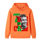 Cristiano Ronaldo Sweat à Capuche Foot Enfant - Portugal - Doux