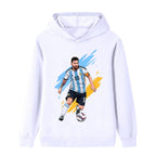 Lionel Messi Sweat à Capuche Foot Enfant - Doux