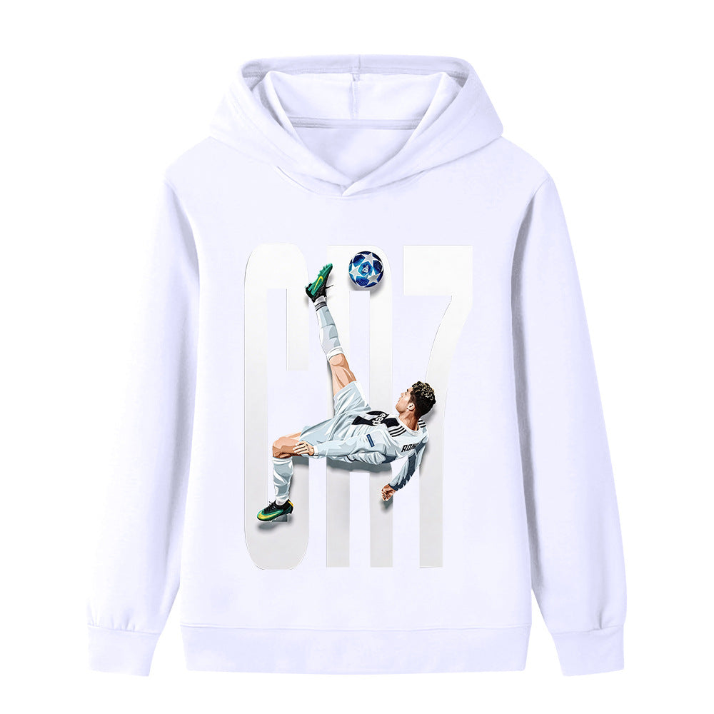 Ronaldo Sweat à Capuche Foot Enfant - Tendance