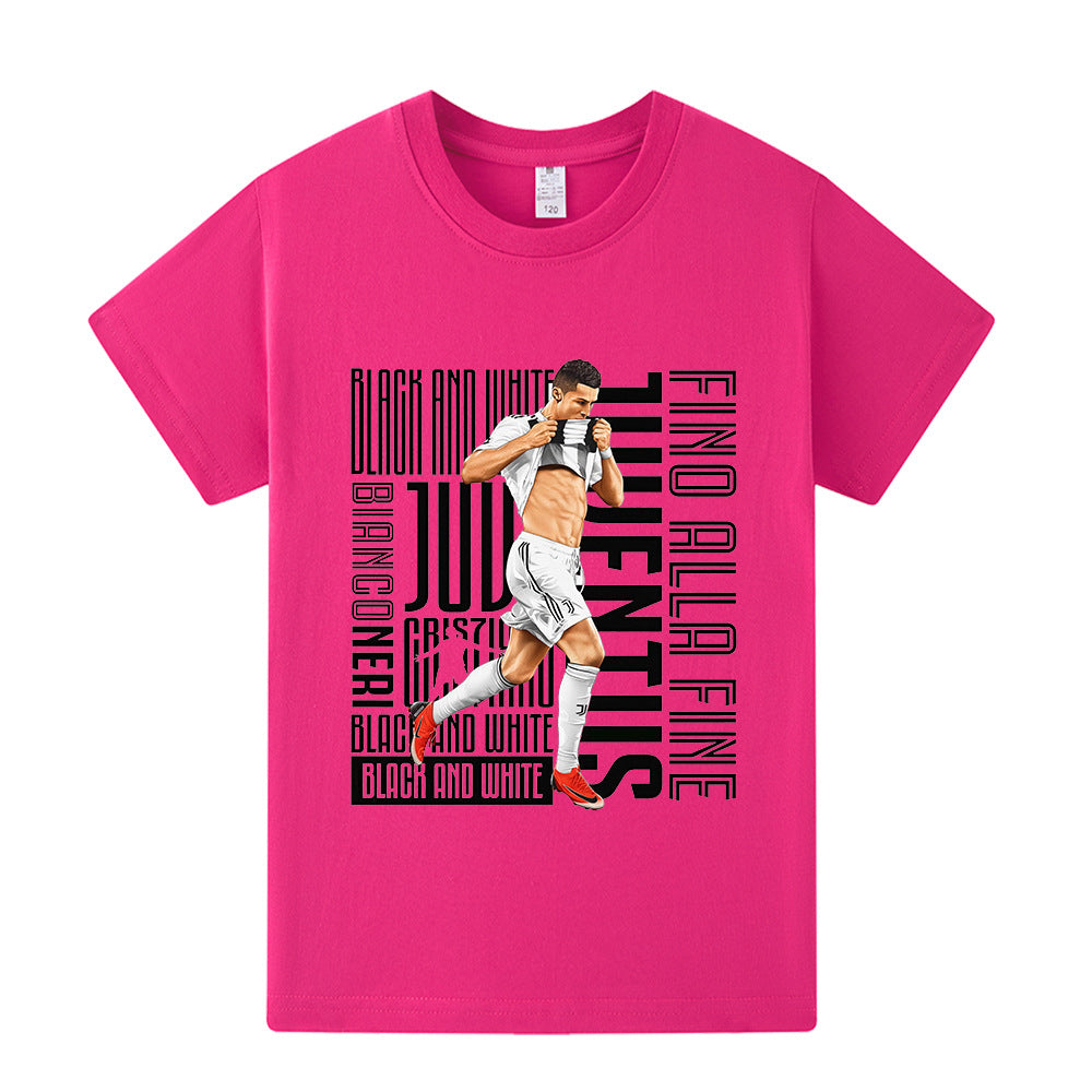 Ronaldo T-shirt de Foot Enfant - Juventus