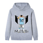 Lionel Messi Sweat à Capuche Foot Enfant - Design
