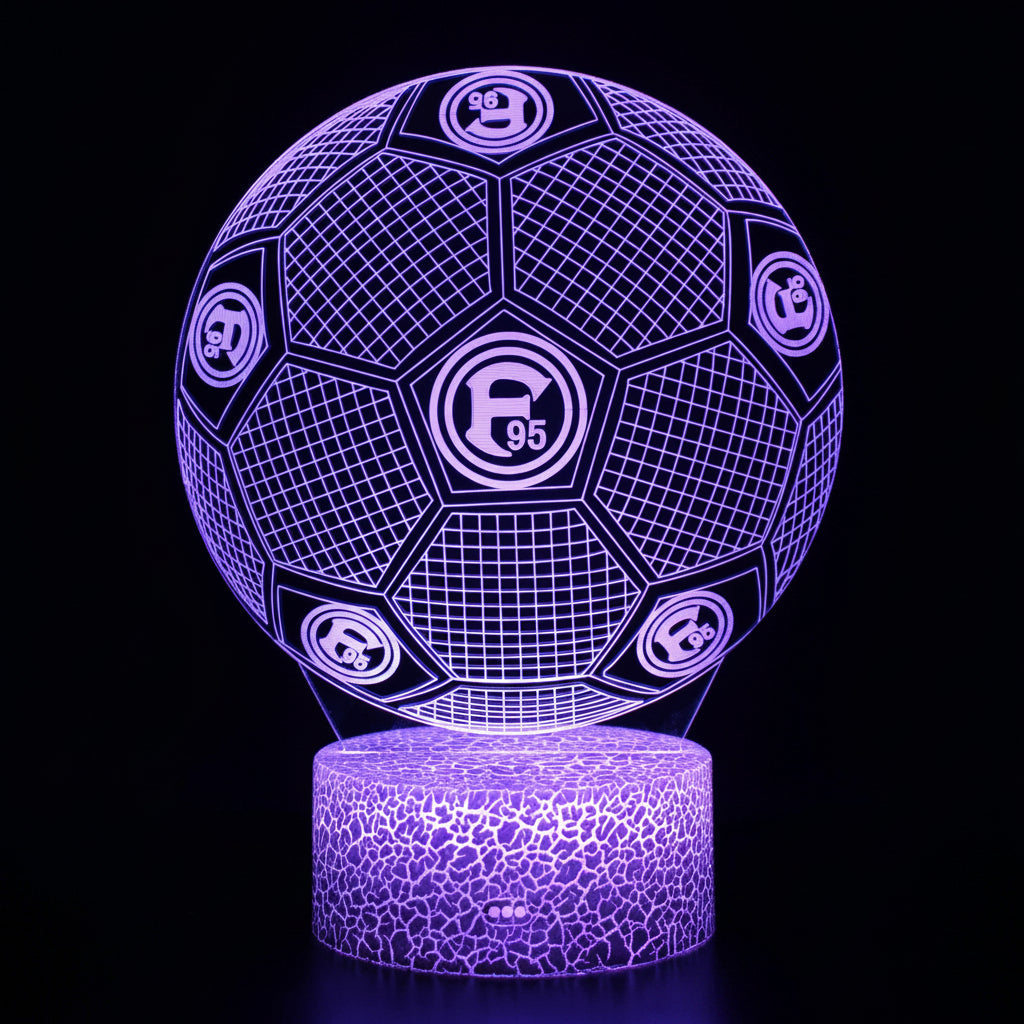 Foot Lampe LED 3D Illusion - Veilleuse - Cadeau