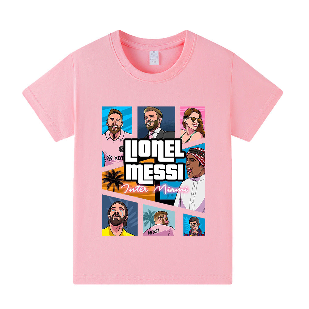 Messi T-shirt de Foot Enfant - Confortable