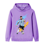 Lionel Messi Sweat à Capuche Foot Enfant - Doux