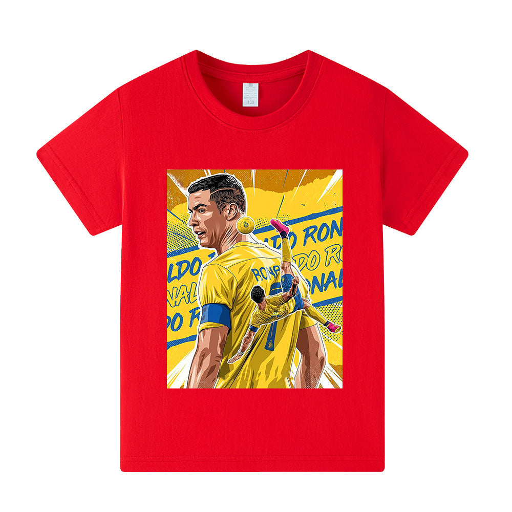Cristiano Ronaldo T-shirt de Foot Enfant - Al Nassr