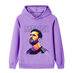 Messi Sweat à Capuche Foot Enfant - Doux