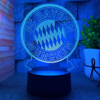 Foot Lampe LED 3D Illusion - Veilleuse - Cadeau Ambiance