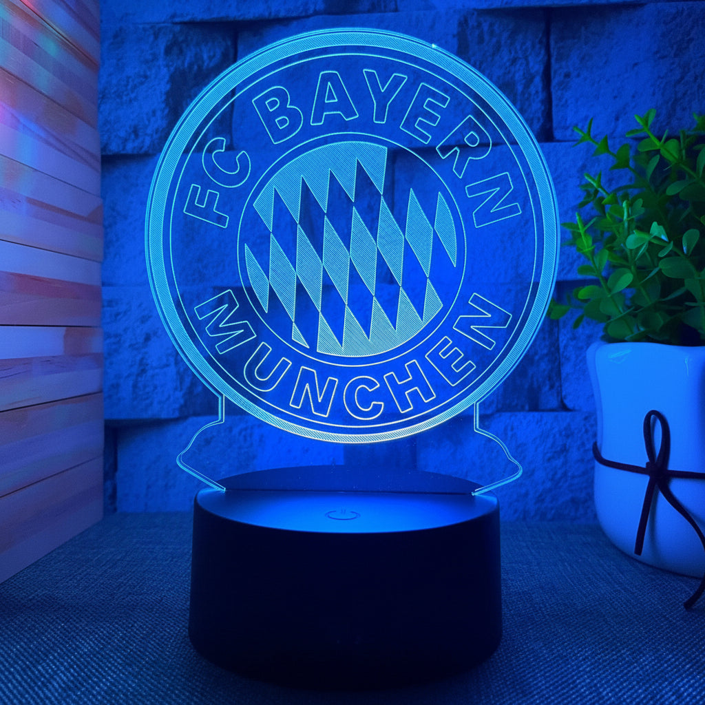 Foot Lampe LED 3D Illusion - Veilleuse - Cadeau Ambiance