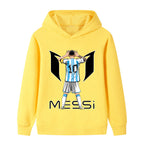 Lionel Messi Sweat à Capuche Foot Enfant - Design