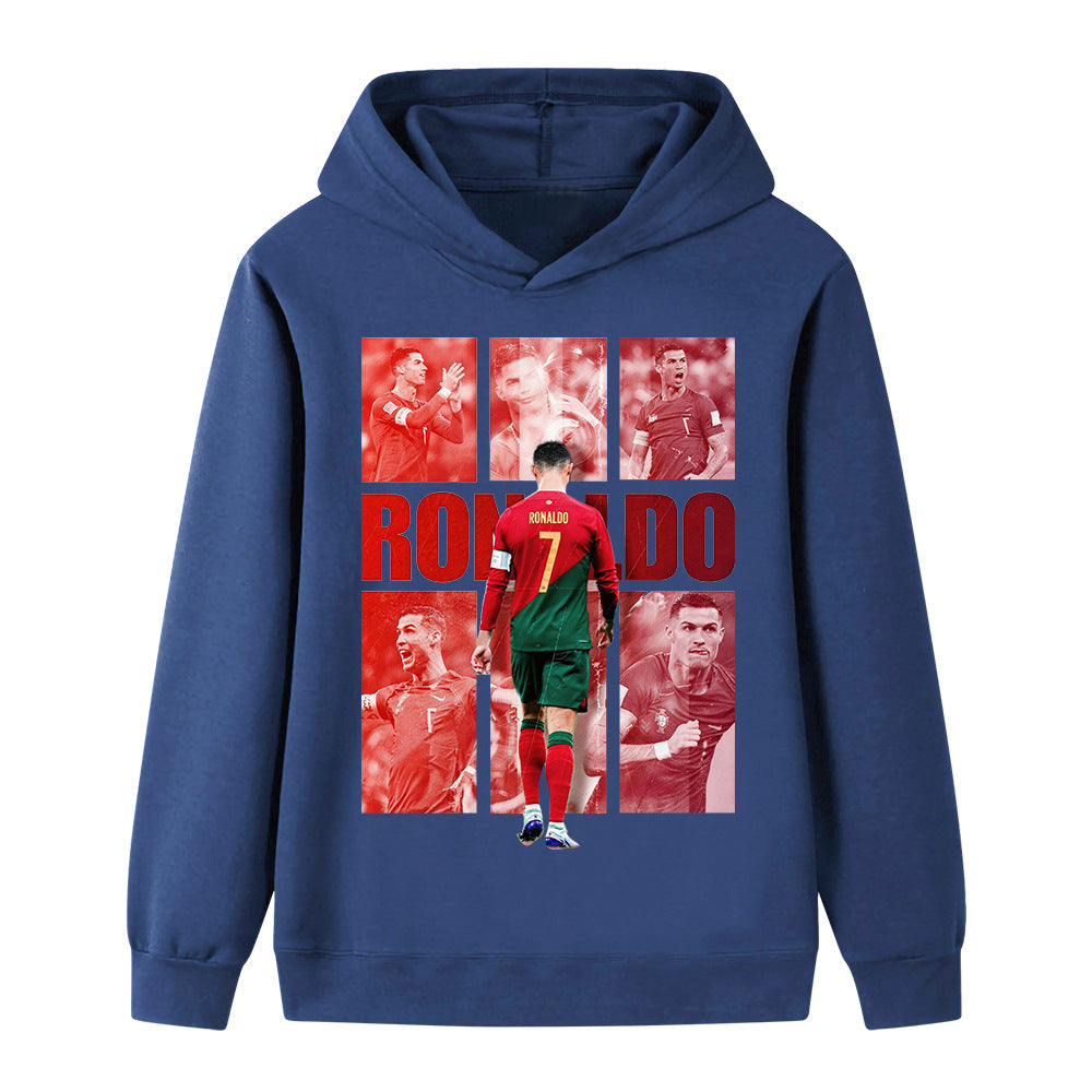 Ronaldo Sweat à Capuche Foot Enfant - Portugal - Sportif