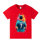 Ronaldo T-shirt de Foot Enfant - Design