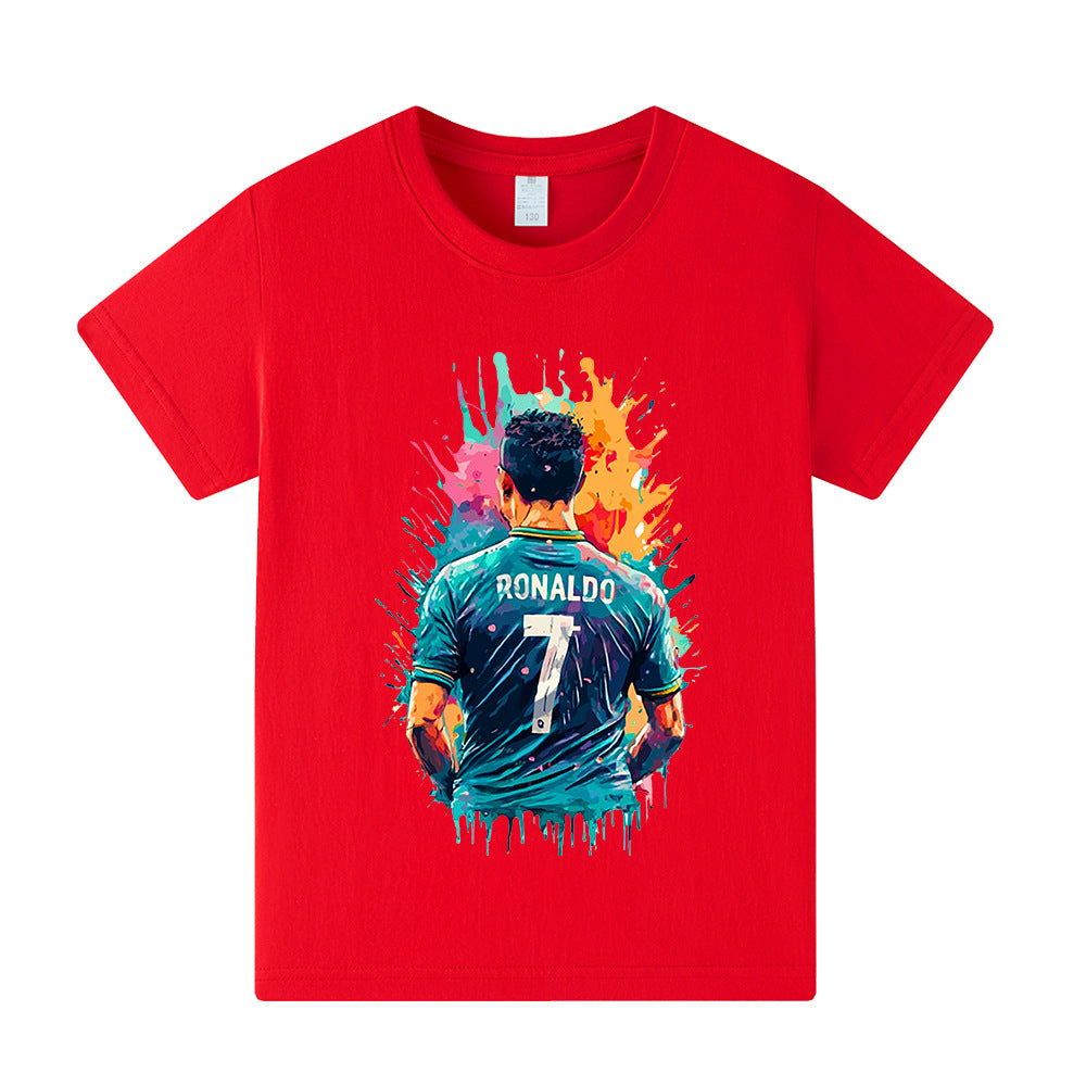 Ronaldo T-shirt de Foot Enfant - Design