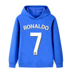 Ronaldo Sweat à Capuche Foot Enfant - Design