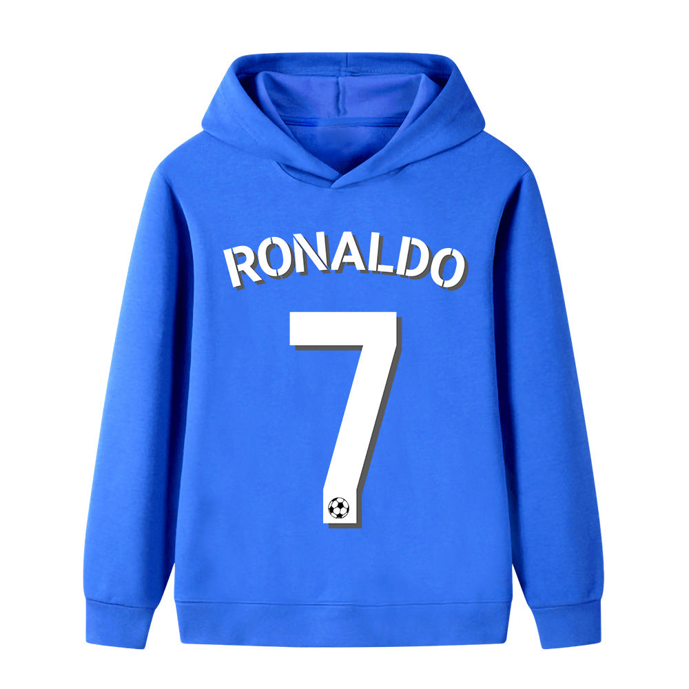 Ronaldo Sweat à Capuche Foot Enfant - Design