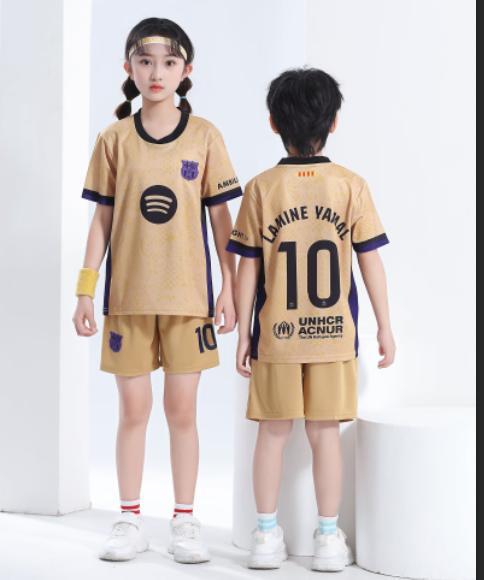 Lamine Yamal Maillot de Foot Enfant - Maillot et Short