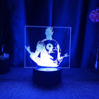 Erling Haaland Lampe LED 3D Illusion - Veilleuse