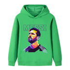 Messi Sweat à Capuche Foot Enfant - Doux