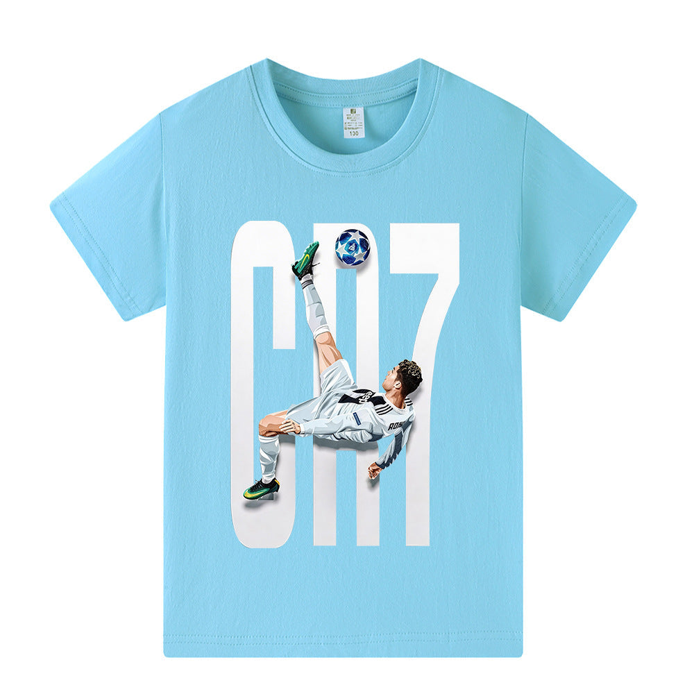 Ronaldo T-shirt de Foot Enfant - Léger