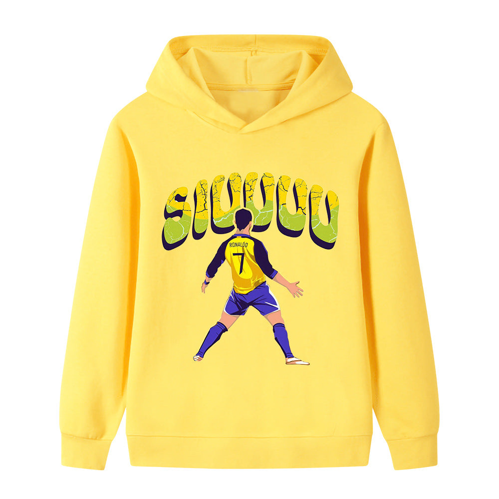 Cristiano Ronaldo Sweat à Capuche Foot Enfant - Design