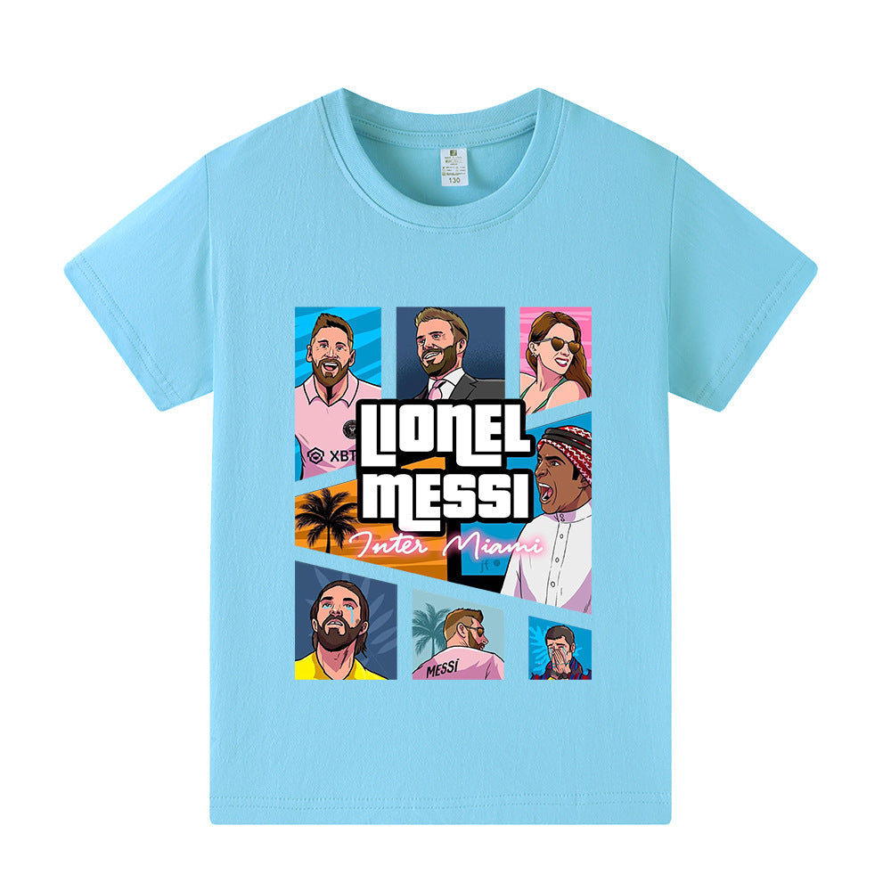 Messi T-shirt de Foot Enfant - Confortable