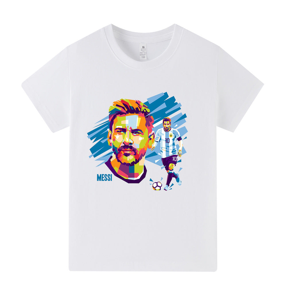 Lionel Messi T-shirt de Foot Enfant - pour l'Entraînement