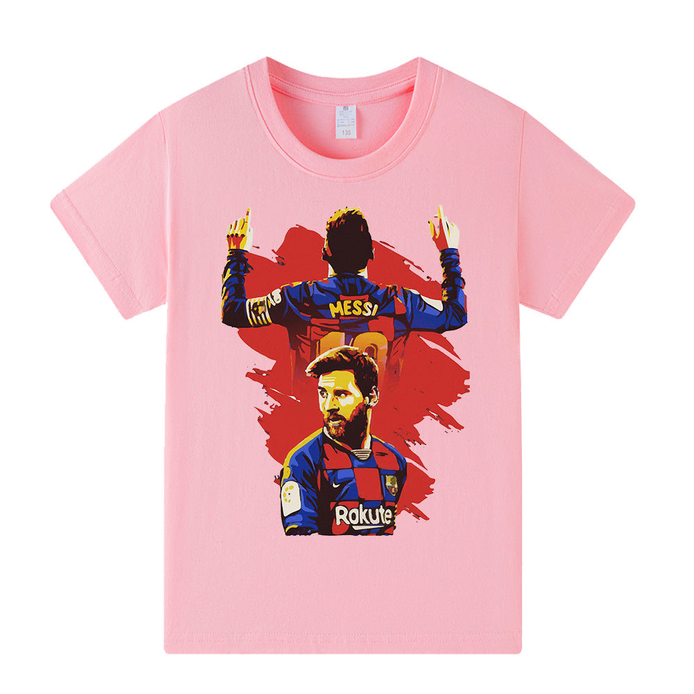 Lionel Messi T-shirt de Foot Enfant - Barcelone