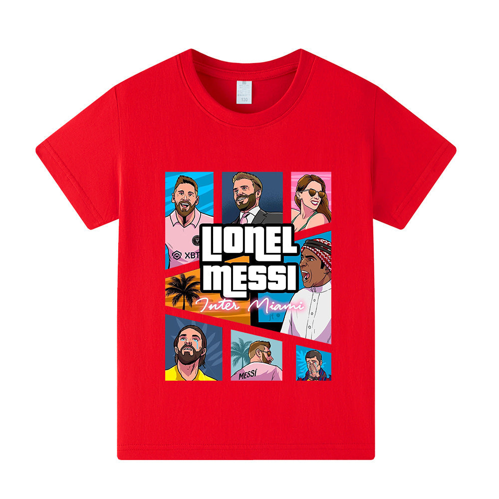 Messi T-shirt de Foot Enfant - Confortable