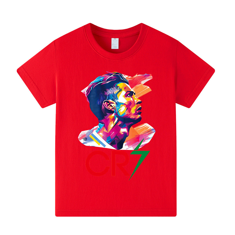 Cristiano Ronaldo T-shirt de Foot Enfant - Confortable