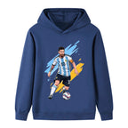 Lionel Messi Sweat à Capuche Foot Enfant - Doux