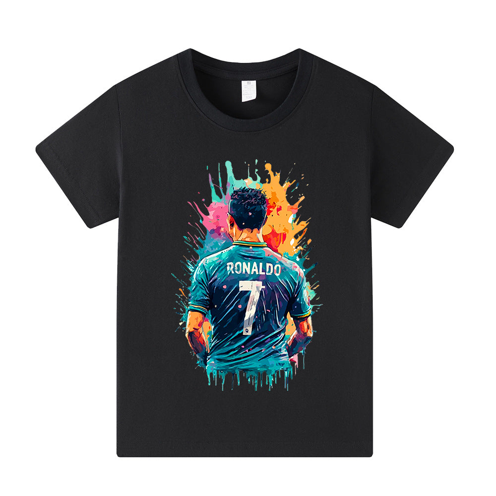 Ronaldo T-shirt de Foot Enfant - Design
