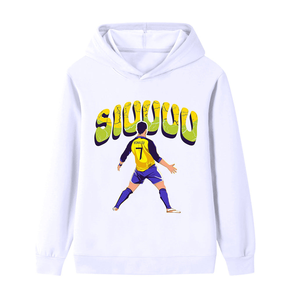 Cristiano Ronaldo Sweat à Capuche Foot Enfant - Design