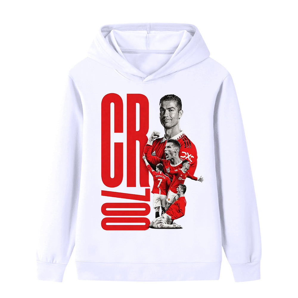 Cristiano Ronaldo Sweat à Capuche Foot Enfant - Manchester United - Sportif