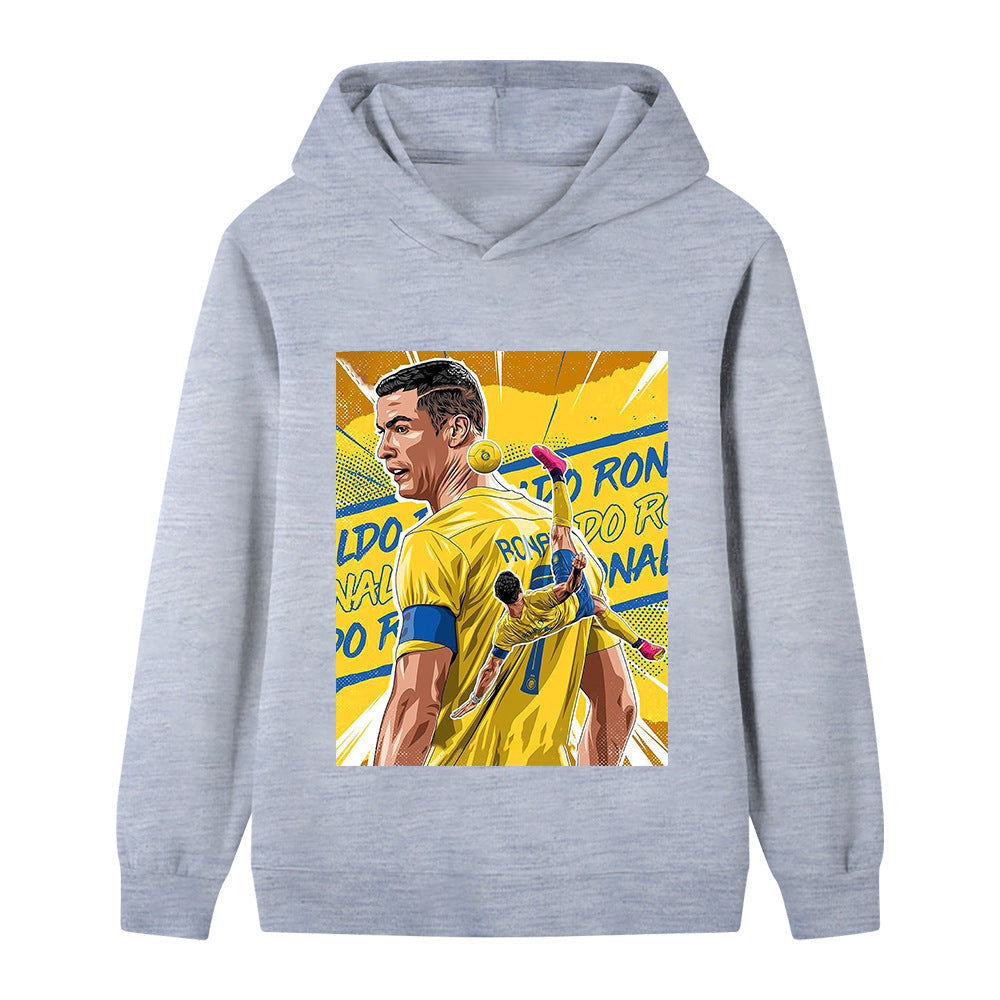 Cristiano Ronaldo Sweat à Capuche Foot Enfant - Al Nassr