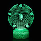 Foot Lampe LED 3D Illusion - Veilleuse - Cadeau