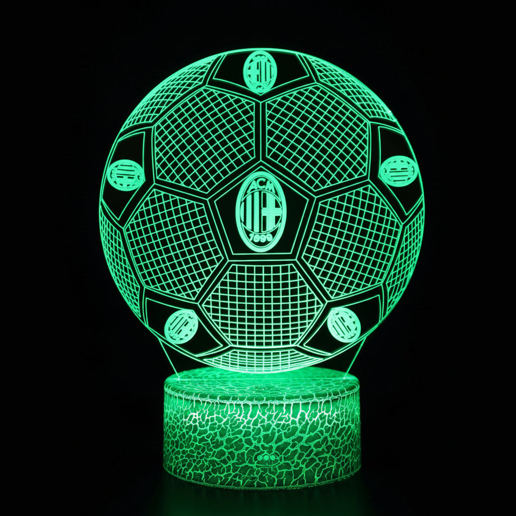 Foot Lampe LED 3D Illusion - Veilleuse - Cadeau