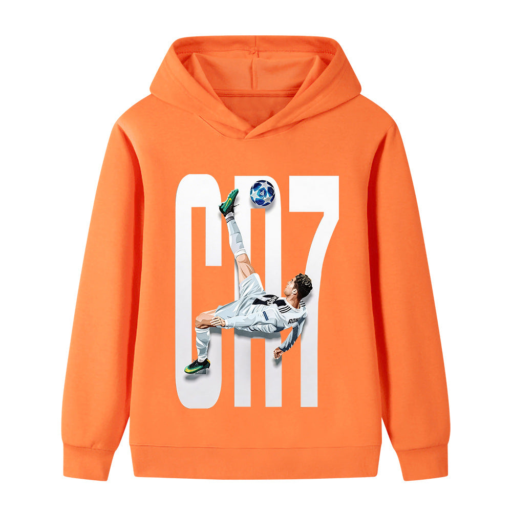 Ronaldo Sweat à Capuche Foot Enfant - Tendance