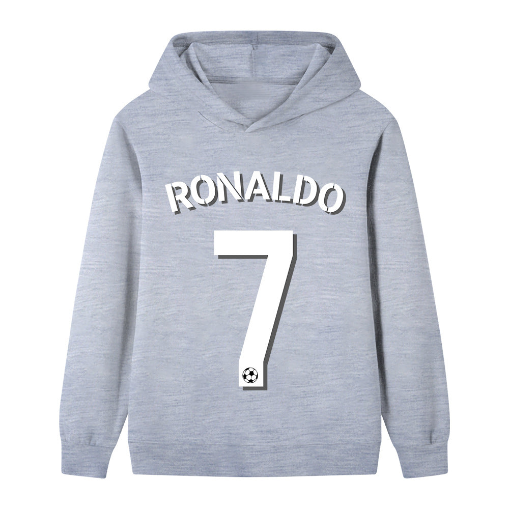 Ronaldo Sweat à Capuche Foot Enfant - Design