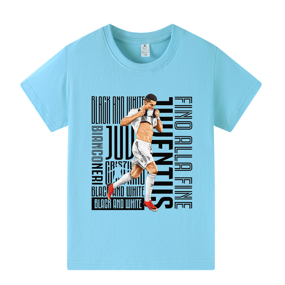 Ronaldo T-shirt de Foot Enfant - Juventus