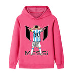 Lionel Messi Sweat à Capuche Foot Enfant - Design