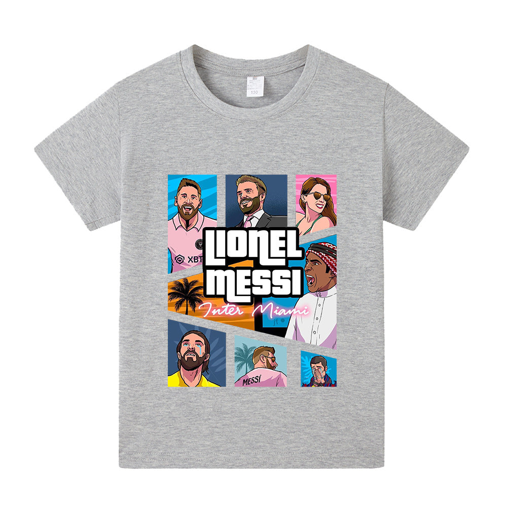 Messi T-shirt de Foot Enfant - Confortable