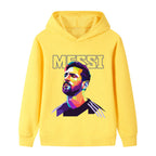 Messi Sweat à Capuche Foot Enfant - Doux