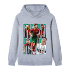 Ronaldo Sweat à Capuche Foot Enfant - Portugal - Doux