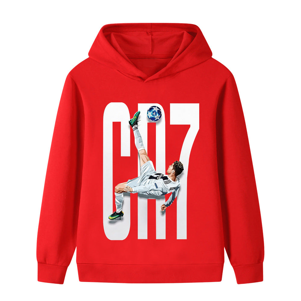 Ronaldo Sweat à Capuche Foot Enfant - Tendance