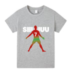 Ronaldo T-shirt de Foot Enfant - pour l'Entraînement