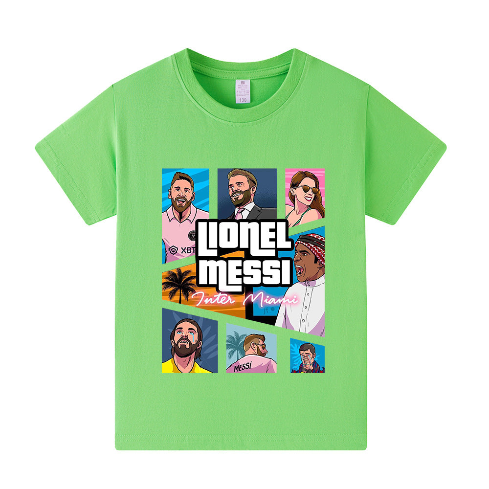 Messi T-shirt de Foot Enfant - Confortable