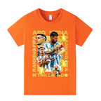 Lionel Messi T-shirt de Foot Enfant - Design