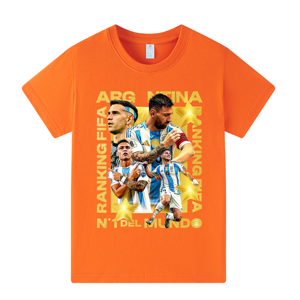 Lionel Messi T-shirt de Foot Enfant - Design