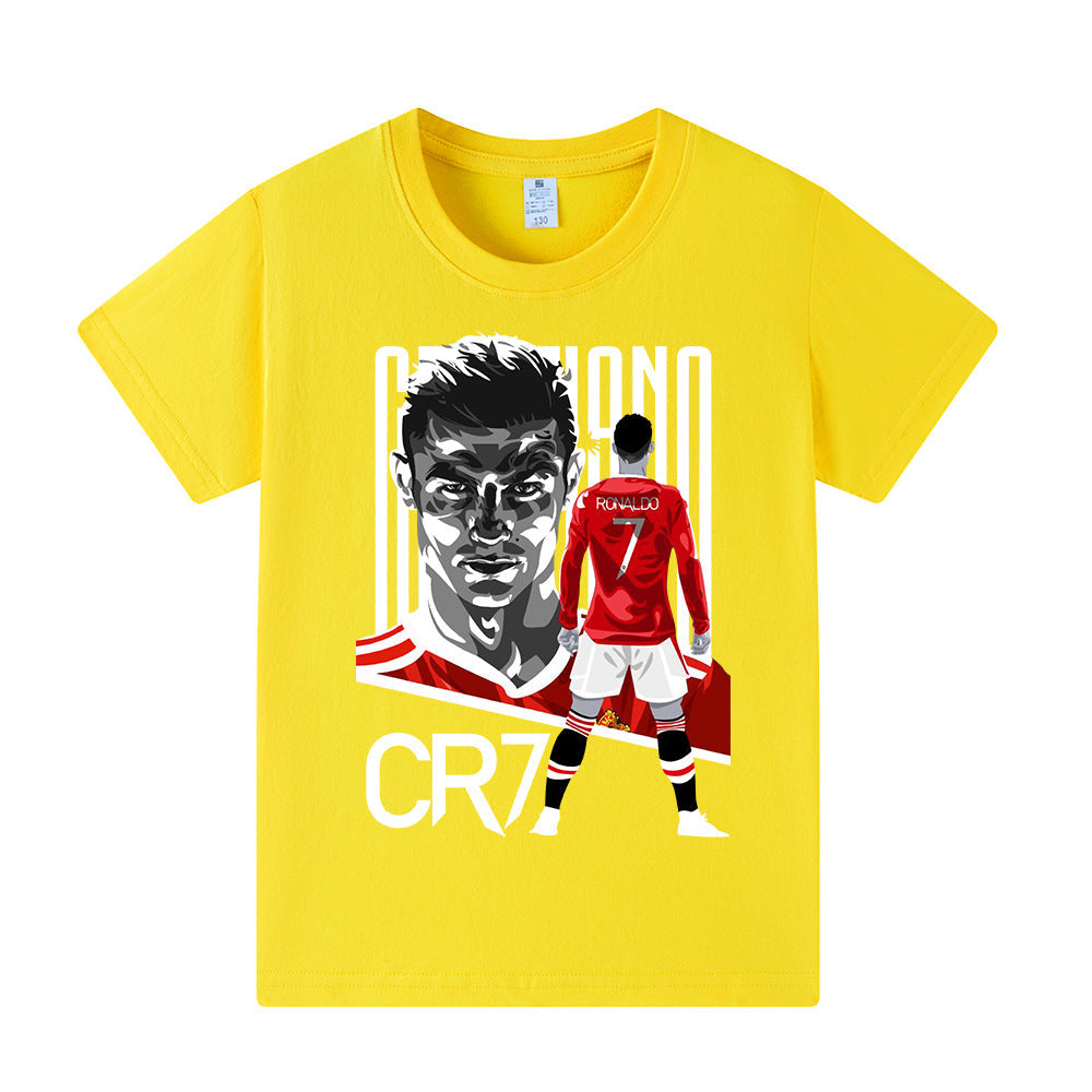 Cristiano Ronaldo T-shirt de Foot Enfant - Manchester United